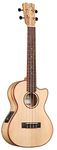 Cordoba 24T-CE Spruce Acoustic-Electric Cutaway Tenor 4-string Ukulele, 24 Series