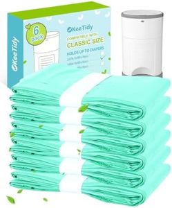 KeeTidy Diaper Pail Refill Bags Compatible with DEKOR CLASSIC Diaper Pails