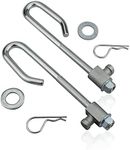 Huthbrother GX24864 GX21718 Deck Lift Hanger Rod kit, Compatible with John Deere 14M7465 GX26085 24M7053, for E130 Deck Lift Link Kit GX24864A GX24864B, Set of 2