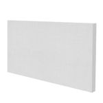 Ceramic Fiber Insulation Board - 2300F Rated - 1" x 23.6" x 23.6" - Pack of 1 - Fireproof Insulation Board for Wood Stoves, Pizza Ovens, Forges, Boilers, Kilns, Furnaces, Fireplace Baffle Board
