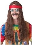 California Costumes Hippie Man Wig 