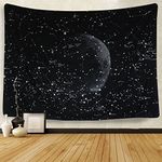 Mandala Tapestry Wall Tapestry Bohemian Wall Hanging Tapestries Wall Blanket Wall Art Wall Decor Beach Tapestry Sunset Tapestry Indian Wall Decor (51.2" x 59.1", Moon Constellations)