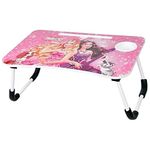 NK MART Study Table/Bed Table/Foldable and Portable Wooden/Writing Desk for Office/Home/School (Barbie)