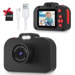 Kids Camera for Boys with 32GB SD Card, Type-C Digital Camera for Kids, 2.0 Inch Screen Children's Camera Toddler Camera 1080P Video Selfie Camera, Birthday Christmas Toy Gifts for 3-10 Years Old