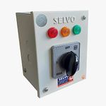 SELVO 100A Single Pole Neutral (SPN) Phase Selector Enclosure (with 1 pole 3 ways Duly wired Cam Operated Rotary Switch Fitted)