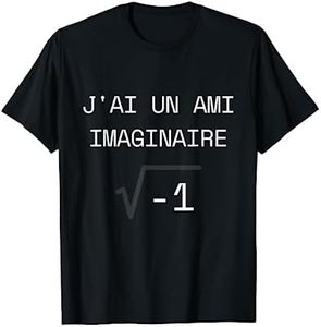 J'ai Un Ami Imaginaire Drôle Intello En Maths T-Shirt