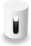 Sonos Sub Mini | Compact Wireless Subwoofer with Bold Bass for TV and Music - White