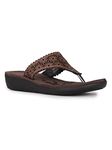 Bata Sandak Women Flip Flop Slipper Mexico Laser - 4 UK