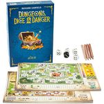 Ravensburger Dungeons, Dice & Danger – an Easy to Learn Roll and Write Strategy Game for Ages 12 and Up, Multicolor