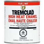 Rust-Oleum High Heat Enamel in Flat Black, 946 mL, 254898