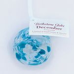 December Birthstone or Anniversary - Turquoise - Friendship Globe - Small