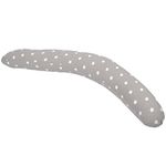 Widgey Plus Pregnancy Pillow/Body Support - Grey With White Stars