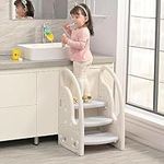 PADFURN Toddler 3 Step Stool Kids S