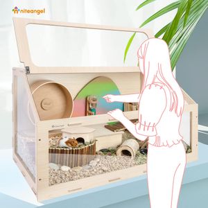 Niteangel Vista Large Hamster Cage – Spacious Small Pet Habitat