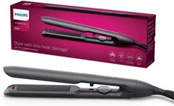 Philips 5000 Series Hair Straightener with ThermoShield Technology in Black [Model BHS510/00]