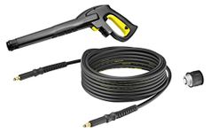 Karcher 2.643-910.0 Trigger Gun and 25Ft Replacement Hose Kit, Black