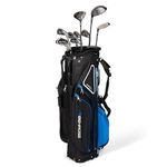 Benross HTX2 Golf Clubs Full Set with Cart Bag, Driver, Fairway Wood, Hybrid, Irons 5-SW, Mallet Putter - Graphite Shafts, All-Weather Grips, Trolley Bag- Golf Club Sets for Men