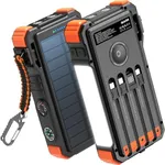 BLAVOR Solar Charger 20000mAh Built