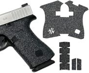 Handleitgrips Gun Grip Tape Compatible with Glock 43x and Glock 48 - Black Sandpaper Pistol Grip Tape, Easy Installation, Gun Parts & Accessories, Veteran Owned, Made in The USA