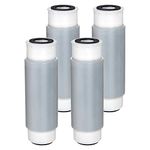Waterdrop AP117 Whole House Water Filter, Replacement for 3M Aqua-Pure AP117 Drinking Water System, WHKF-GAC for Chlorine, Dirt and Rust Reduction, Pack of 4