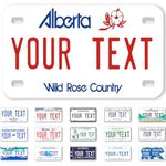 Canada Canadian Custom License Plate Front License Plate 7x4 Inch Custom Car Tags Personalized License Plates for Power Wheels | Wagons | ATV | Golf Cart Accessories | Motorcycle