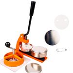 ebadges 77mm 'Micro' Badge Maker (Interchangeable) with 250 Components, 77mm die and Circle Cutter