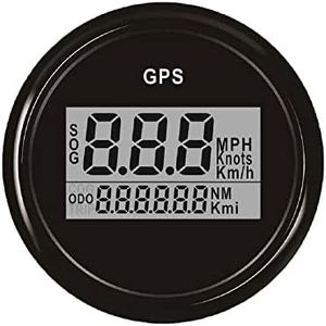 ELING Warranted Digital GPS Speedometer Odometer for Car Boat with Backlight 2 inches (52mm) 12V/24V