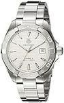 TAG Heuer Men's 'Aquaracer' Swiss Stainless Steel Automatic Watch, Color:Silver-Toned (Model: WAY2111.BA0928)