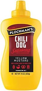 Plochman, Chili Dog Mustard, 15 oz, Perfect for Hot Dogs