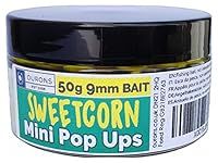 OURONS 9mm Sweetcorn Mini Pop Ups Prime Fishing Bait