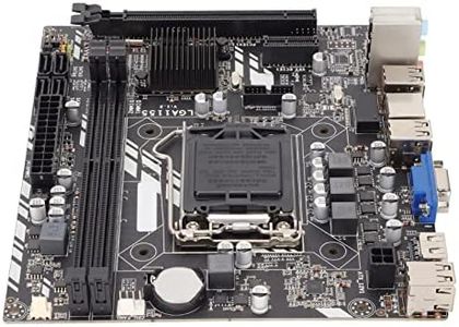 H61M Scheda Madre MATX, DDR3 LGA 1155, USB3.0, USB2.0, SATA, HDMI+VGA, PCIE Scheda Madre per Computer Desktop per I7 I5 I3, per Pentium, per Celeron