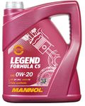 Mannol Legend Formula C5 0W20 C5 Fully Synthetic Ester Engine Oil, RBS0-2AE, 5 litres