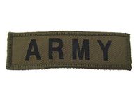 Fat-catz-copy-catz U.S Army, Sergeants stripes Military sew on embroidered clothes patch (Army Patch)