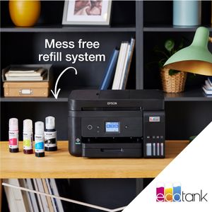 Epson EcoTank ET-3850 Wireless All-in-One Printer – Wi-Fi, Cartridge-Free