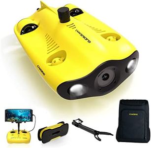 Chasing Gladius Mini S Upgraded Professional Underwater Camcorders Set, with 4k Resolution + EIS Anti-Shake Camera, Remote Control and App Remote Control, Prevent Motor Jams' Patent Technology