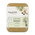 Thoughtfully Gifts, Cocktail Kit Travel Tin Gift Set, Includes Classic Margarita Cocktail Mixer, Jigger, Bar Spoon and Recipe Card (Contains NO Alcohol)