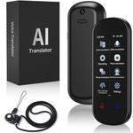 VexNook Language Translator Device, Two Way Instant Voice Translation, Offline Online Translation Device, with Photo Translation, 3.1" Touch Screen, Instant Translator No WiFi