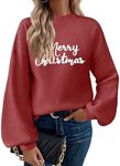 Zeagoo Sweaters for Women Pullover Turtleneck 2024 Fashion Trendy Lantern Long Sleeve Ribbed Knit Sweater Tops