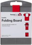 Household Essentials 195 Shirt Folding Board for Laundry - Folds T-Shirts, Polos and Dress Shirts Black