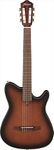 Ibanez FRH10N Thinline Nylon Acoustic-electric Guitar - Brown Sunburst