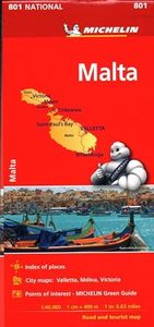 Michelin Malta Map 801 (Maps/Country (Michelin))