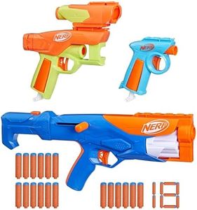 Nerf N Series Gear Up Pack - 3 Blasters, 18 Darts, Ages 8+