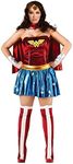 Rubie's womens Dc Comics Full Figure Wonder Woman Adult Sized Costume, Wonder Woman, Plus