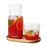 Bedside Water Carafe and Glass Set,