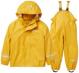 Helly Hansen Kids Unisex Bergen 2.0 Rainset, 2, Essential Yellow