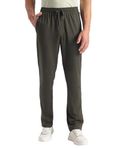 Jockey 9500 Men's Super Combed Cotton Rich Regular Fit Trackpant with Side Pockets_Olive_L