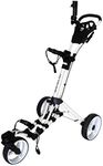 Qwik-Fold 360 Swivel 3 Wheel Push P