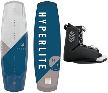 Hyperlite Wakeboard Package Vaopr Wakeboard System Tour Wakeboard Bindings Fits Boot Sizes 8-14! 135, 139, 143 cm (Vapor 143 cm)