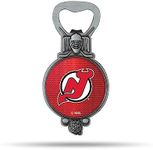 Rico Industries NHL New Jersey Devils Hockey Bottle Opener Magnet