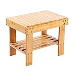VaeFae Bamboo Small Seat Stool for 